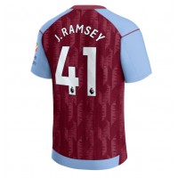 Camiseta Aston Villa Jacob Ramsey #41 Primera Equipación Replica 2023-24 mangas cortas